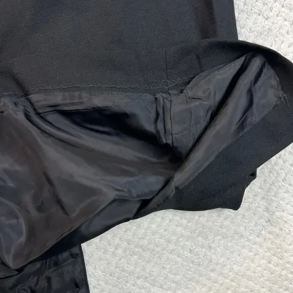 Vintage Bebe Womens 100% Wool Pencil Skirt Midi Y2K Slit Lined Made in USA Sz 4 - Picture 12 of 12